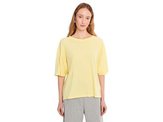 Free People Movement Tackle T-Shirts Womens Clothing Sunlit Yellow : LG (Womens 12-14), Cotton