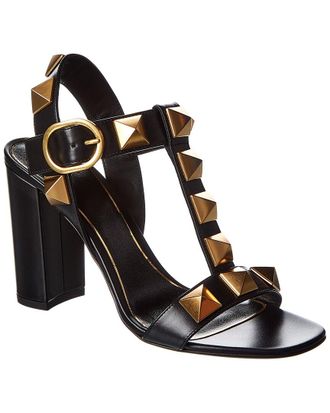 Valentino Roman Stud 90 Leather Sandal
