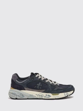 Premiata Mase Two-Tone Trainers in Suede and Canvas
