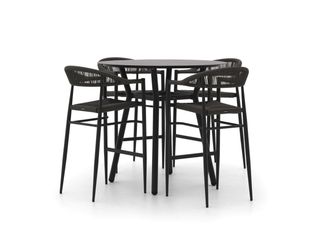 Manifesto Furniture Manifesto Belpasso/Tritoni &oslash; 110cm barset 5-delig stapelbaar