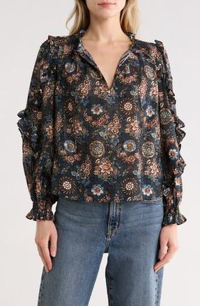 Ulla Johnson Manet Top in Twilight at Nordstrom Rack, Size 12