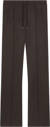 Courr&egrave;ges straight-leg track pants - men - Polyester - M - Brown