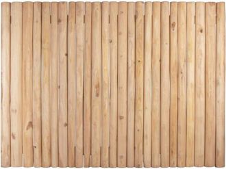 VENTE-UNIQUE.COM Cabecero teca color natural claro 160 x 200 cm