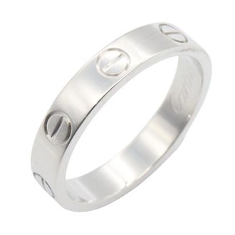 Cartier Silver White Gold (18K) Band Ring (Pre-Owned)