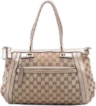 Gucci Pre-owned Gucci GG Canvas Bella Satchel Ladies 282300 204991
