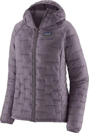 Patagonia Micro Puff Hoody Kunstfaserjacke f&uuml;r Damen | grau