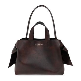 Acne Studios Tassen, Dames, Bruin, ONE Size, Leer, Musubi Midi Bag