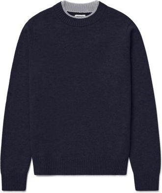 Ecoalf Marula Knit Wollpullover f&uuml;r Herren | blau