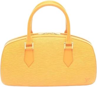 Louis Vuitton Pre-owned Jasmin Epi Handbag - Dames - Vintage Handtas - Geel - ONE Size - Leer - Vintage