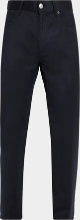 Ermenegildo Zegna Men & apos;s Wool Flannel Five-Pocket Pants