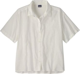 Patagonia LW A/C Shirt Bluse f&uuml;r Damen | grau/beige