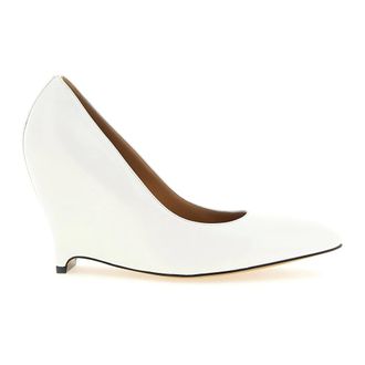 Maison Margiela Wedges, female, White, Size: 9 US Heel-less Pump H100