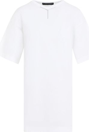 Y / Project Womens Y Chrome T-shirt - White Cotton - Size X-Small