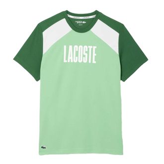 Lacoste Heren Kleurblok T-shirt (Groen)