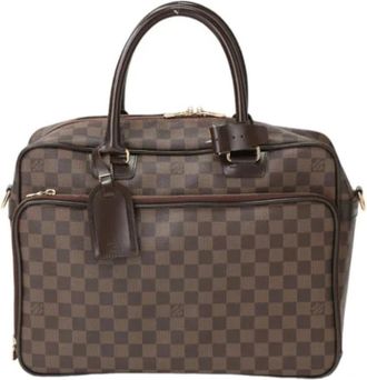 Louis Vuitton Tweedehands Canvas Louis Vuitton tassen - Dames - Vintage Handtas - Bruin - ONE Size - Vintage