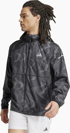 adidas Mens Mens Ult Prem Jacket Running Jacket - Black - Size: Regular/34