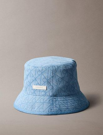 Calvin Klein Gorro De Pescador Con Logo Emblem&aacute;tico Quemado
