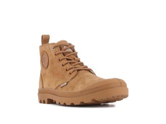 Palladium Schn&uuml;rboots PALLADIUM PAMPA HI NBK, Herren, Gr. 37, mahogany, Leder, Schuhe Schn&uuml;rboots, Schn&uuml;rstiefel, Schn&uuml;rstiefelette