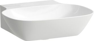 Laufen Laufen - Ino Lavabo Con Enjuague Manual, Sin Agujero Para Grifo