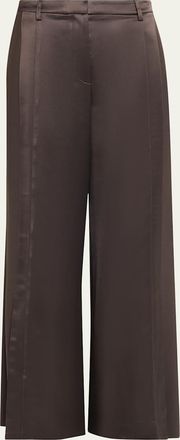 TWP Taite Satin Wide-Leg Pants