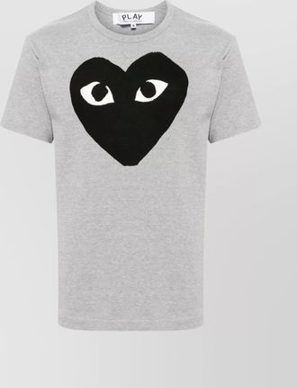 Comme Des Gar&ccedil;ons cotton logo print t-shirt