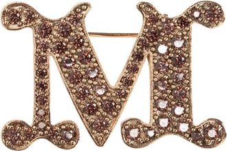 Max Mara Accessoires, Dames, Geel, ONE Size, Facella Broche
