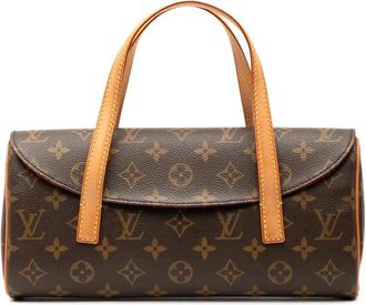 Louis Vuitton Borsa a mano Sonatine con monogramma 2003 - Marrone