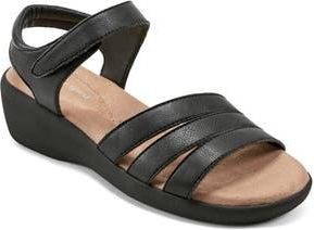 Easy Spirit Kenton Strappy Sandal in Black at Nordstrom Rack, Size 9.5