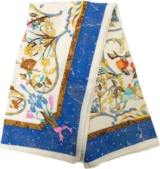 Herm&egrave;s Pre-owned Pierres dOrient Et dOccident Scarf - Dames - Vintage Accessoires - Veelkleurig - ONE Size - Vintage
