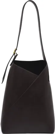 Baldinini Bolso de Hombro de Cuero - Bags - Mujer - Marr&oacute;n - ONE SIZE