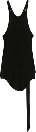 Rick Owens Racer Back Tank Top - Dames - Tops zonder mouwen - Zwart - M - Katoen - Tops