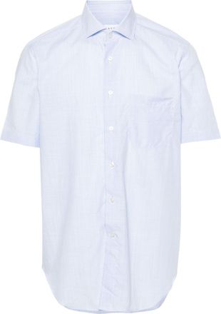 Xacus striped cotton shirt - men - Cotton - 39 - Blue