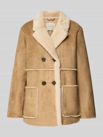 Freequent Jacke in Leder-Optik Modell LAMSE in Camel, Gr&ouml;&szlig;e XL