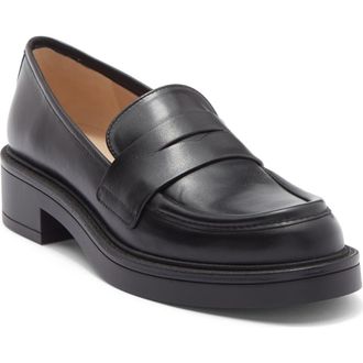 Stuart Weitzman Louise Loafer in Black at Nordstrom Rack, Size 7.5