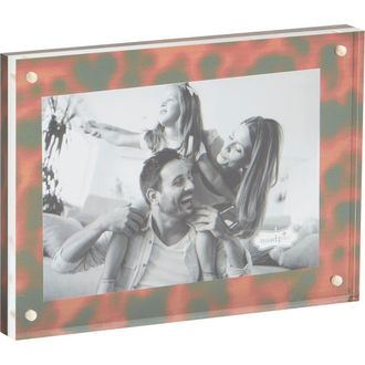 Mud Pie Tortoiseshell Acrylic Picture Frame in Brown at Nordstrom Rack