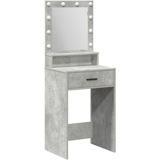 vidaXL Vidaxl - Dressing Table Concrete grey 50 x 41 x 135 cm Engineered wood
