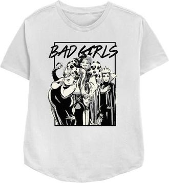 Disney Womens Disney Bad Girls Graphic T-Shirt in White at Nordstrom, Size Xx-Large