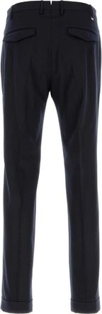 Pantaloni Torino Mens Midnight Blue Stretch Wool Pant 0360 Pantaloni Trousers