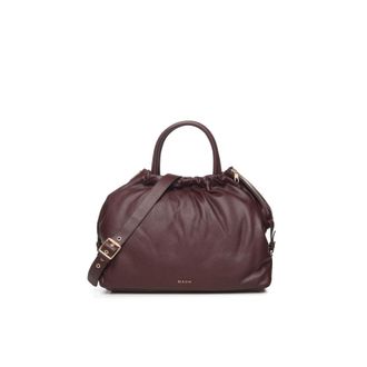 Francesco Biasia Leather Bag With Logo
