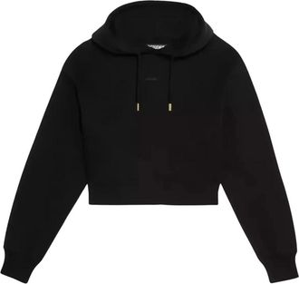 Jacquemus Gros Grain Sweatshirt - Dames - Hoodies - Zwart - S - Katoen - Hoodies & sweatvesten