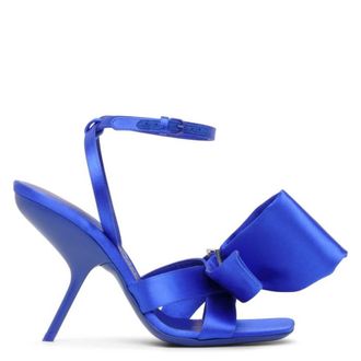 Ferragamo Ferragamo Helena 105 Satin Bow Sandals