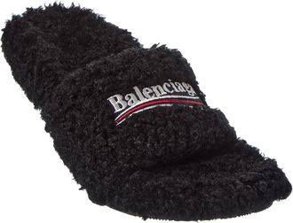 Balenciaga Furry Sandal
