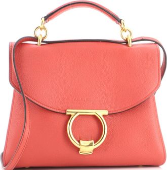 Ferragamo Margot Satchel Leather Small