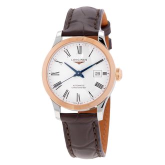 Longines Record Automatic Chronometer White Dial Ladies Watch L2.321.5.11.2