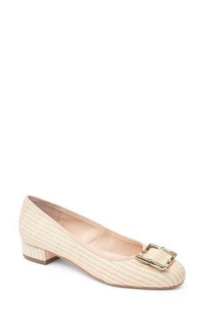 Patricia Green Riviera Pump in Natural Striped Raffia at Nordstrom, Size 10