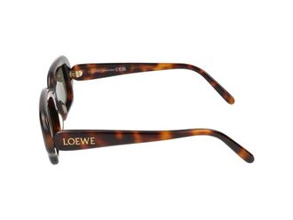 Loewe LW40158I Tortoiseshell Rectangle Sunglasses - Tortoiseshell