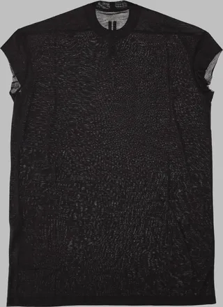 Rick Owens Risk S Jumbo T-Shirt - Black