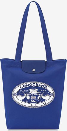 Longchamp Shopper aus bedrucktem Canvas Le Pliage Collection M
