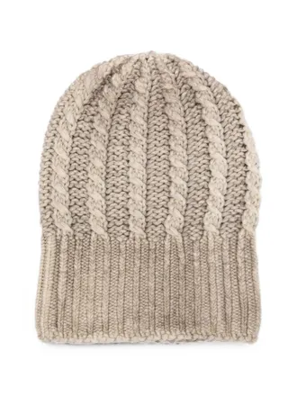 Avant Toi Hat Hand Painted Cashmere Braided