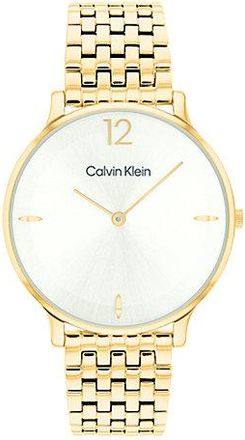 Calvin Klein Reloj De Pulsera Luxe De Acero Chapado En Oro